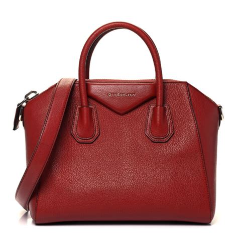 givenchy antigona mahogany|givenchy antigona small price.